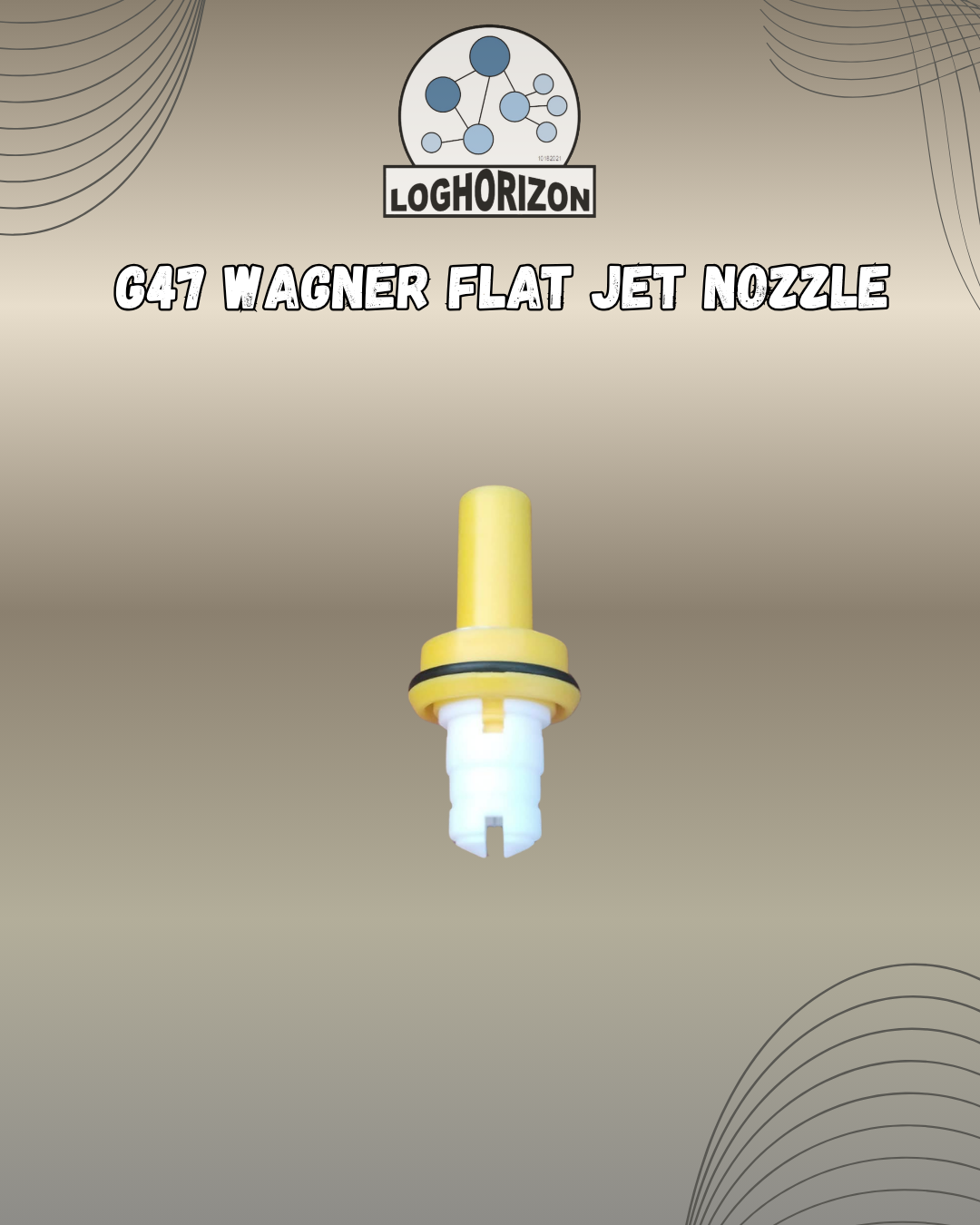 G47 Wagner Flat Jet Nozzle