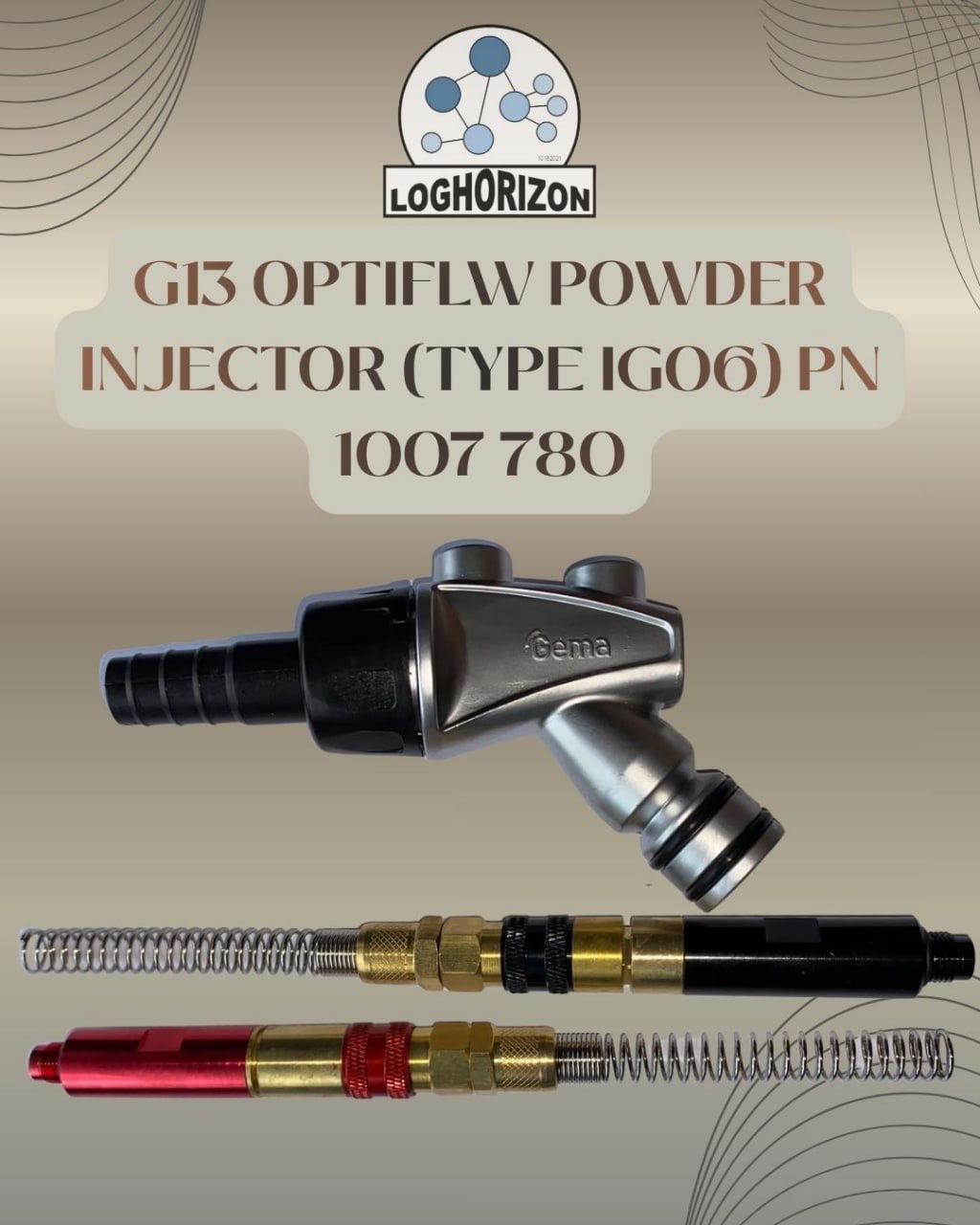 G13 Optiflow Powder Injector (Type IG06) PN 1007 780