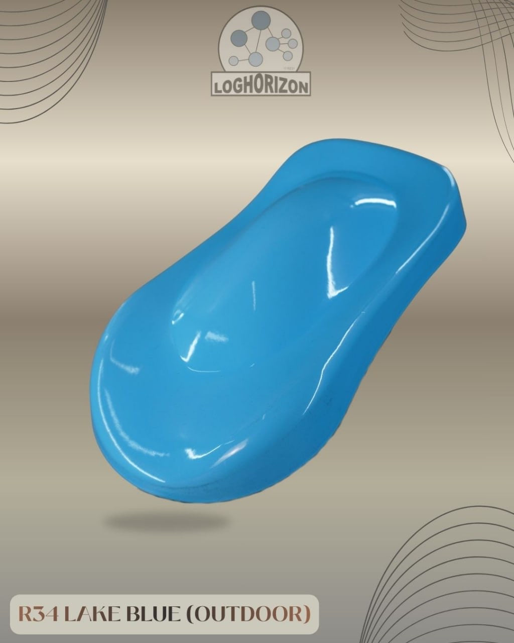 R34 Lake Blue