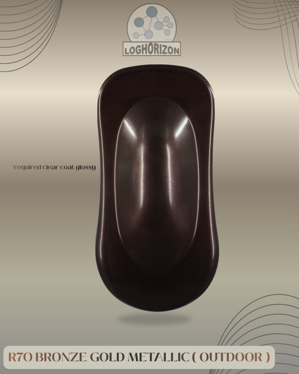 R70 Bronze Gold Metallic