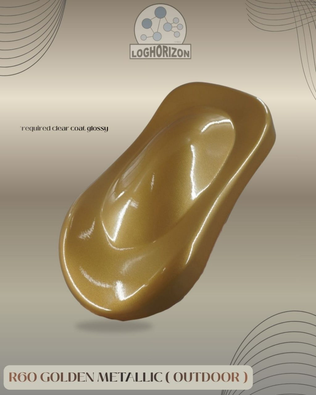 R60 Golden Metallic