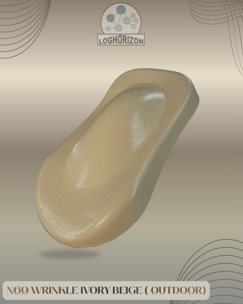 N69 Wrinkle Ivory Beige