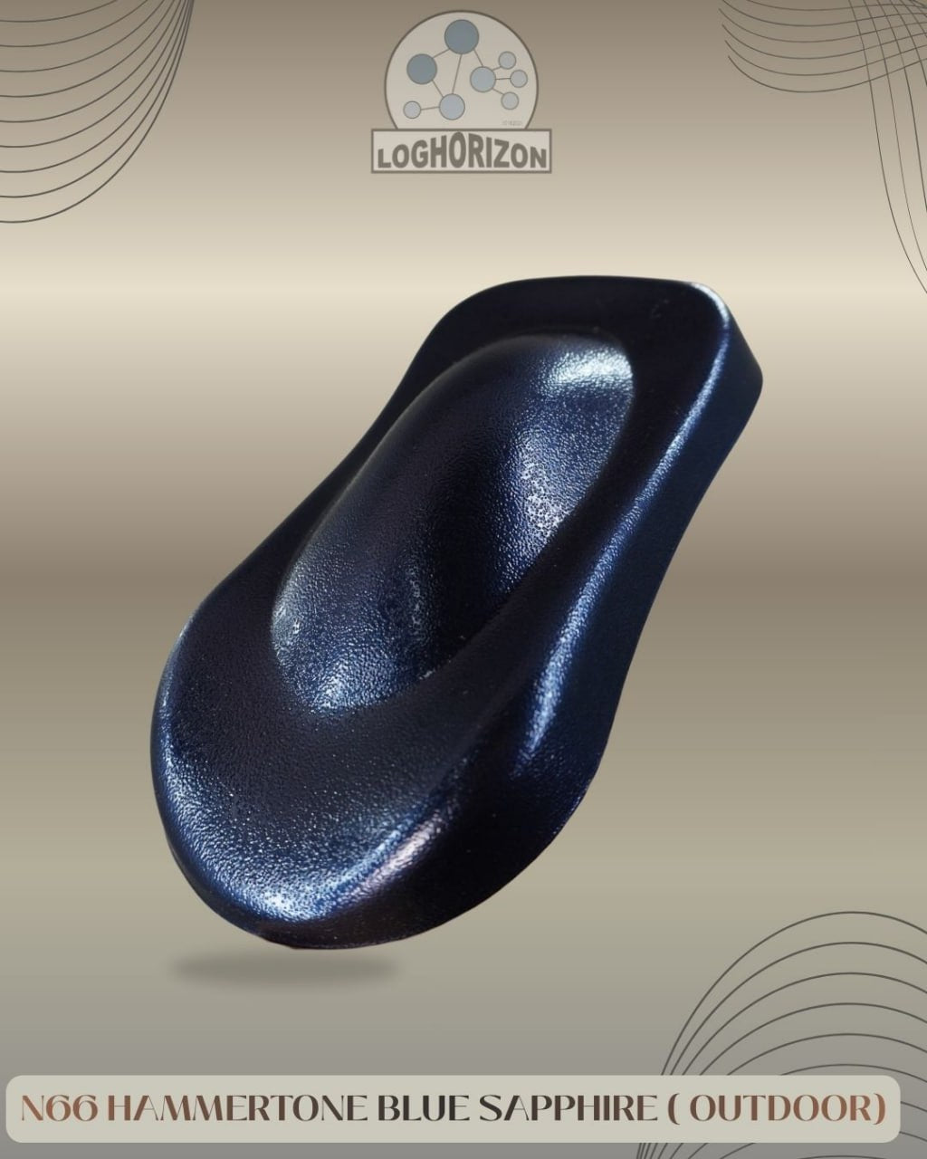 N66 Hammertone Blue Sapphire