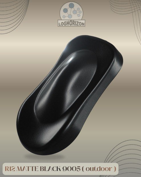 R12 Matte Black 9005