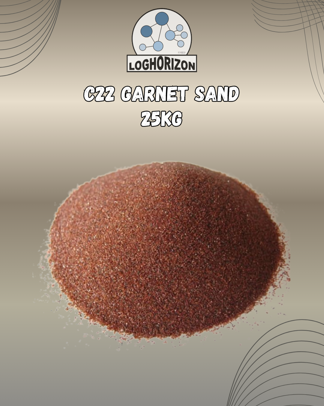 C22 Garnet Sand 25 KG