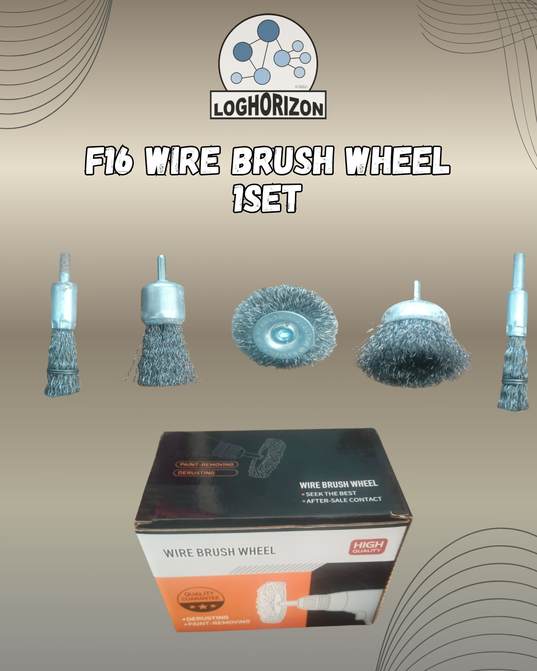 F16 Wire Brush Wheel