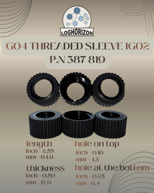 Threaded Sleeve IG02 P.N. 387 819
