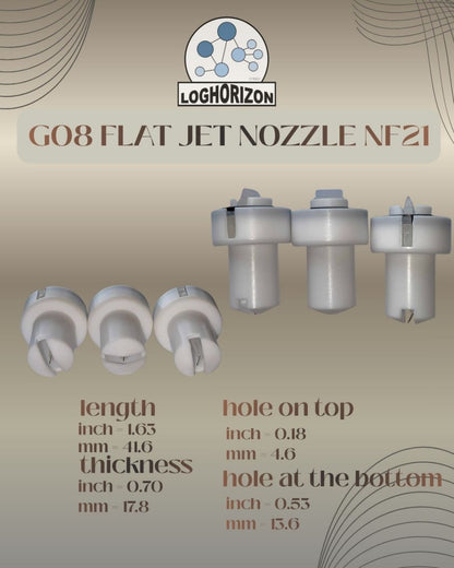 G08 Flat Jet Nozzle NF21