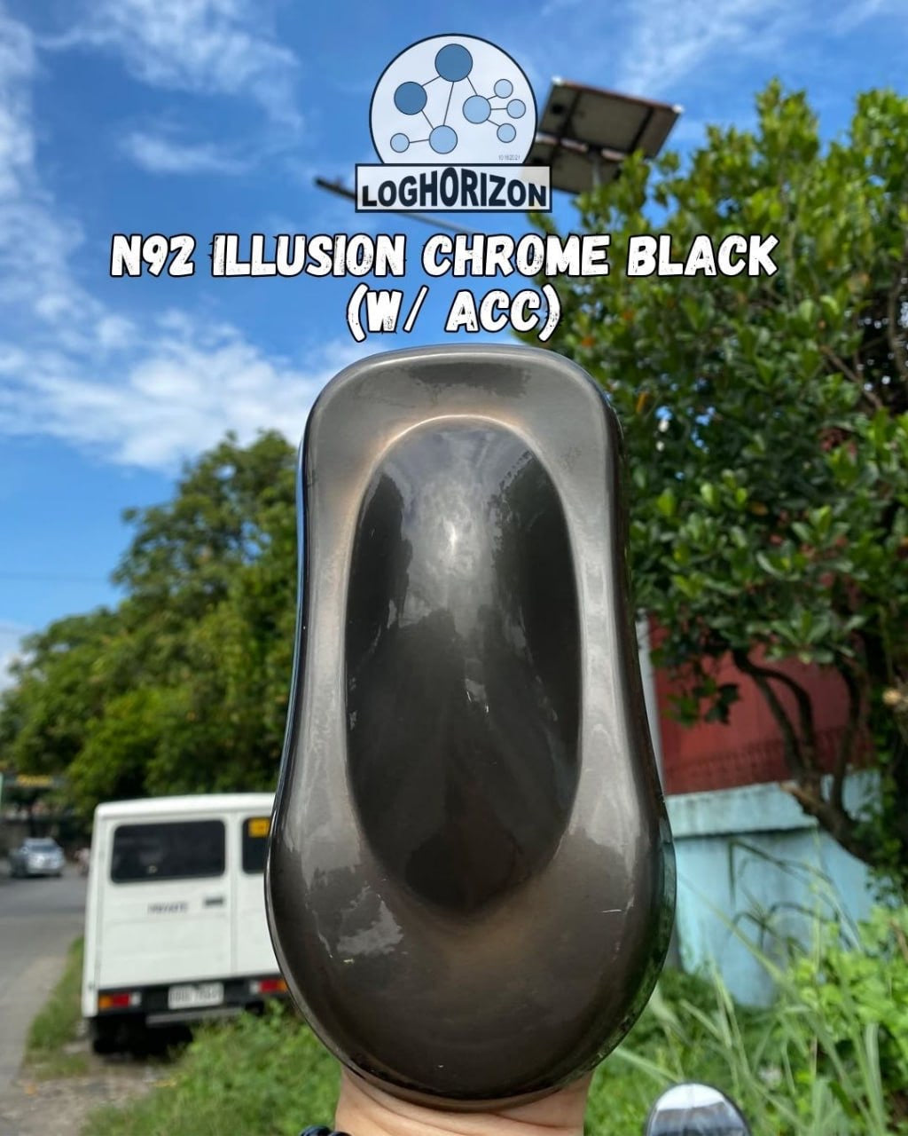 N92	Illusion Chrome Black