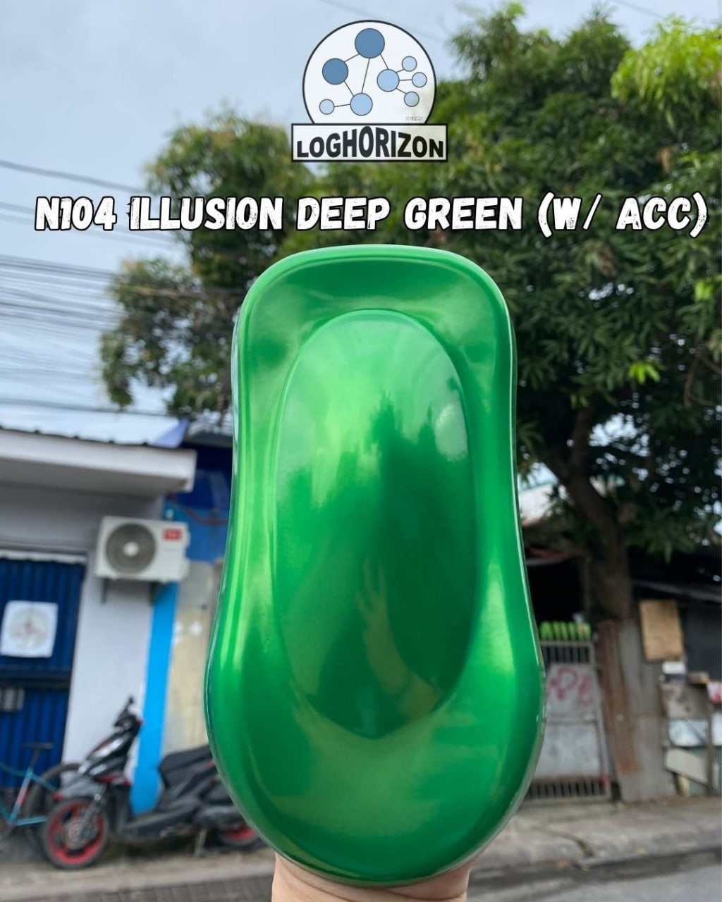 N104 Illusion Deep Green