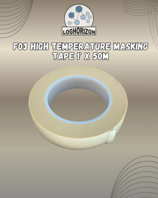 High Temperature Masking Tape 1" x 50M
