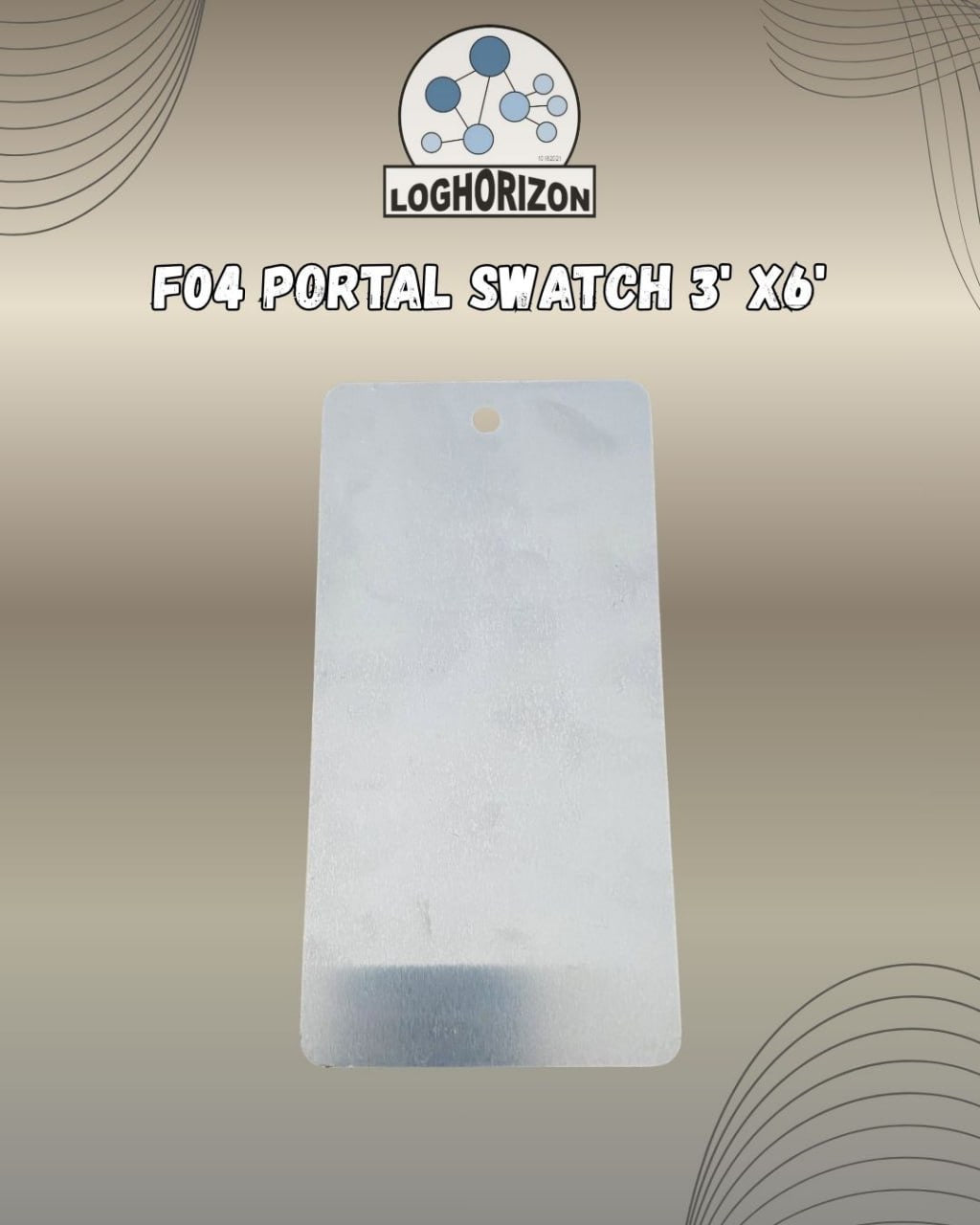 Panel Swatch 3" x 6"