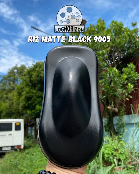R12	Matte Black 9005