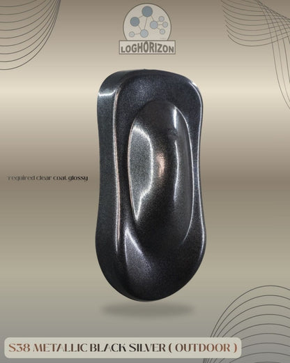 S38	Metallic Black Silver