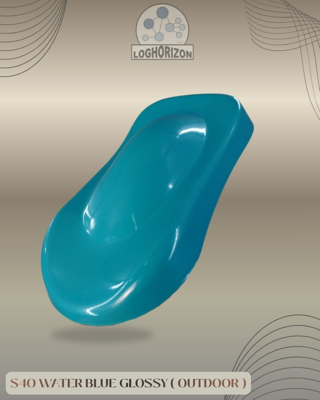 S40	Water Blue Glossy