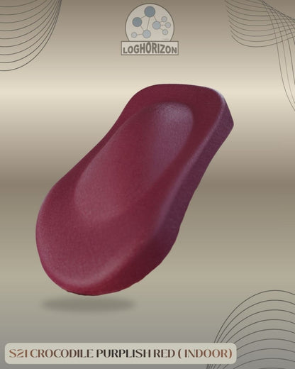 S21 Crocodile Purplish Red