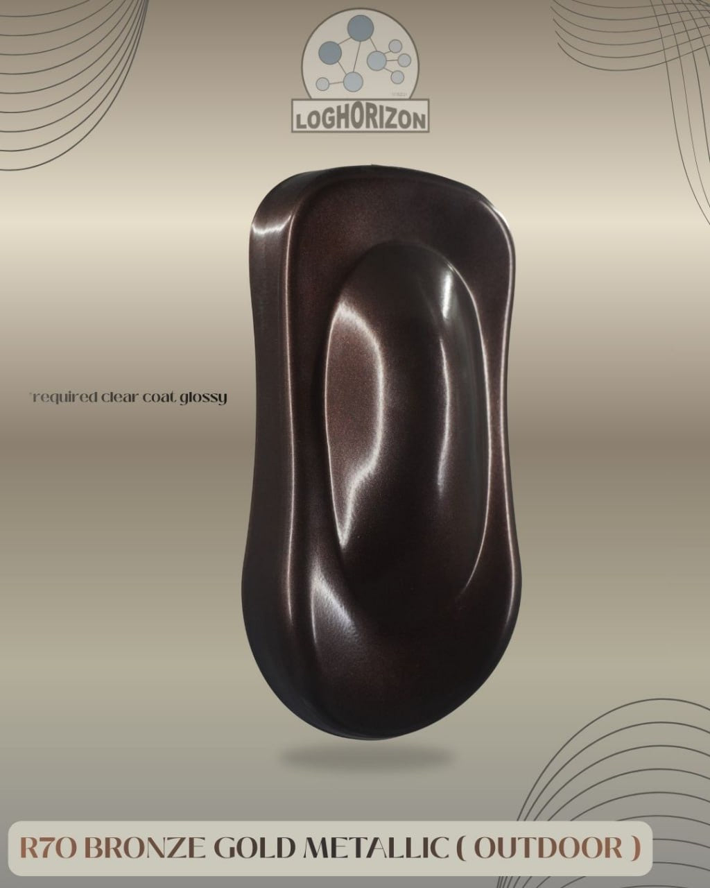 R70	Bronze Gold Metallic