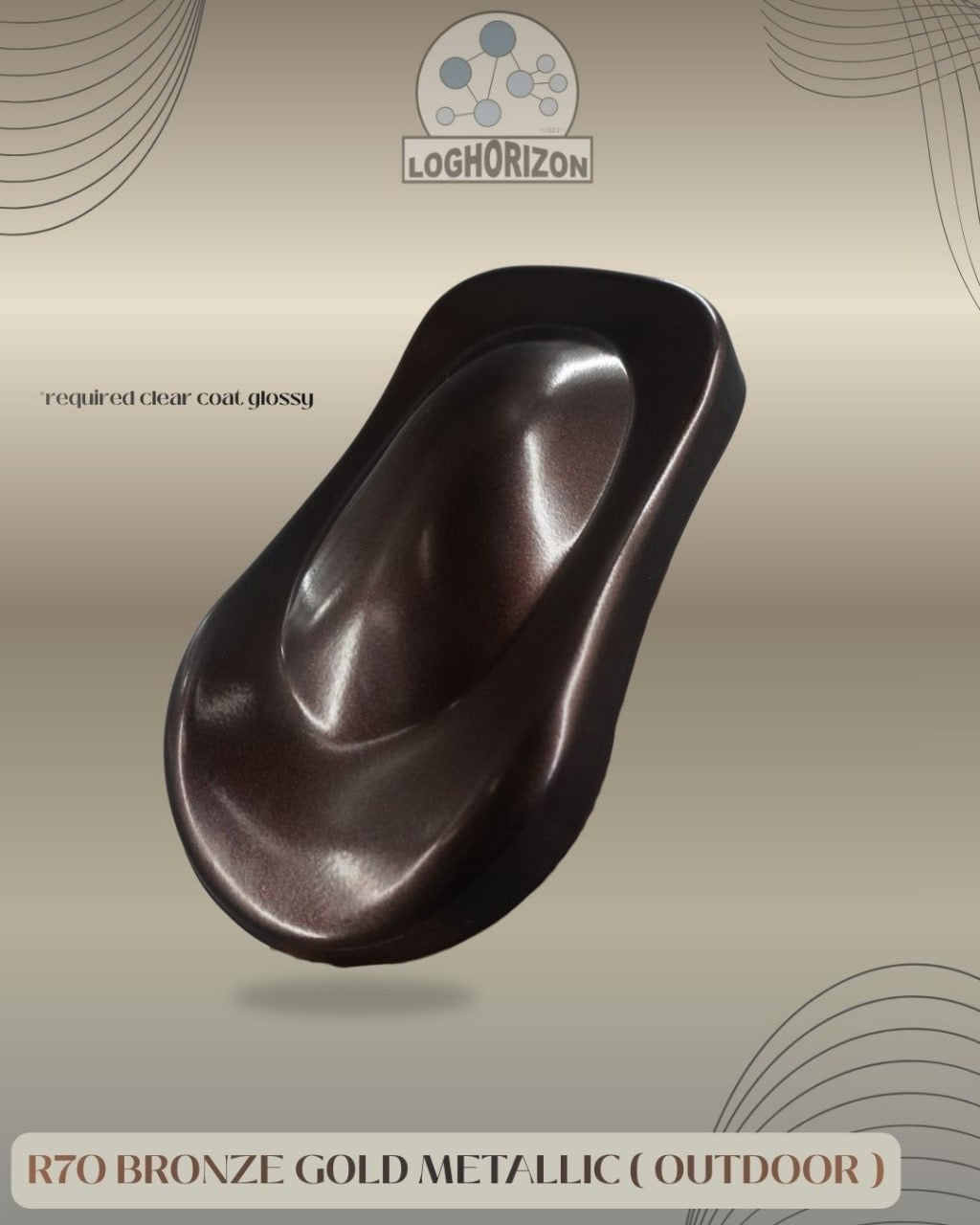 R70	Bronze Gold Metallic