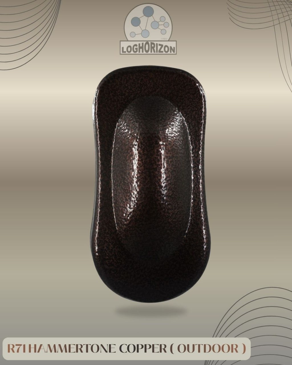 R71 Hammertone Copper
