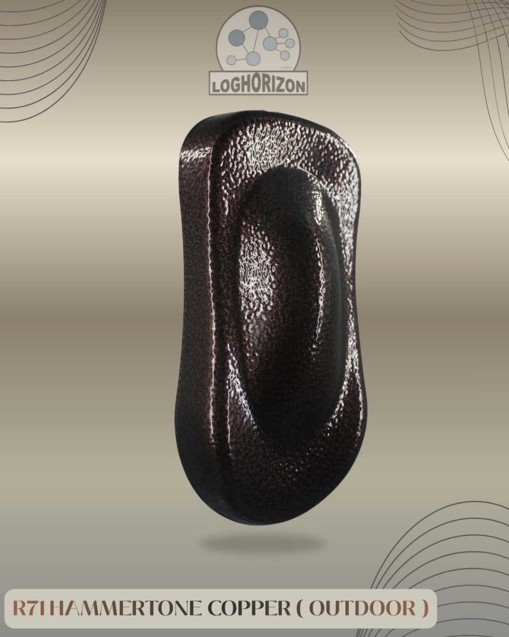 R71 Hammertone Copper