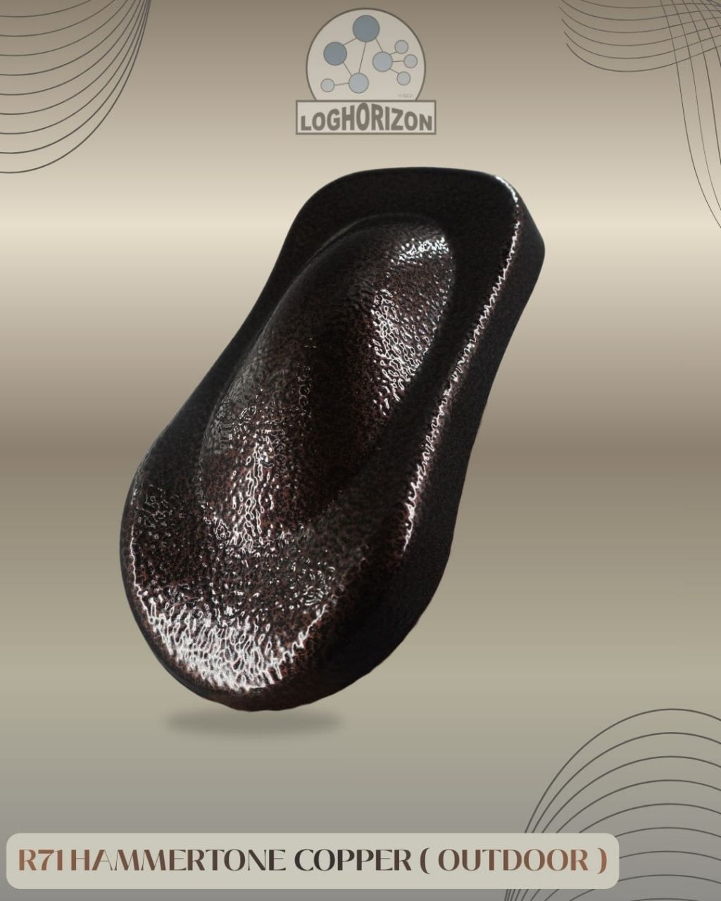 R71 Hammertone Copper