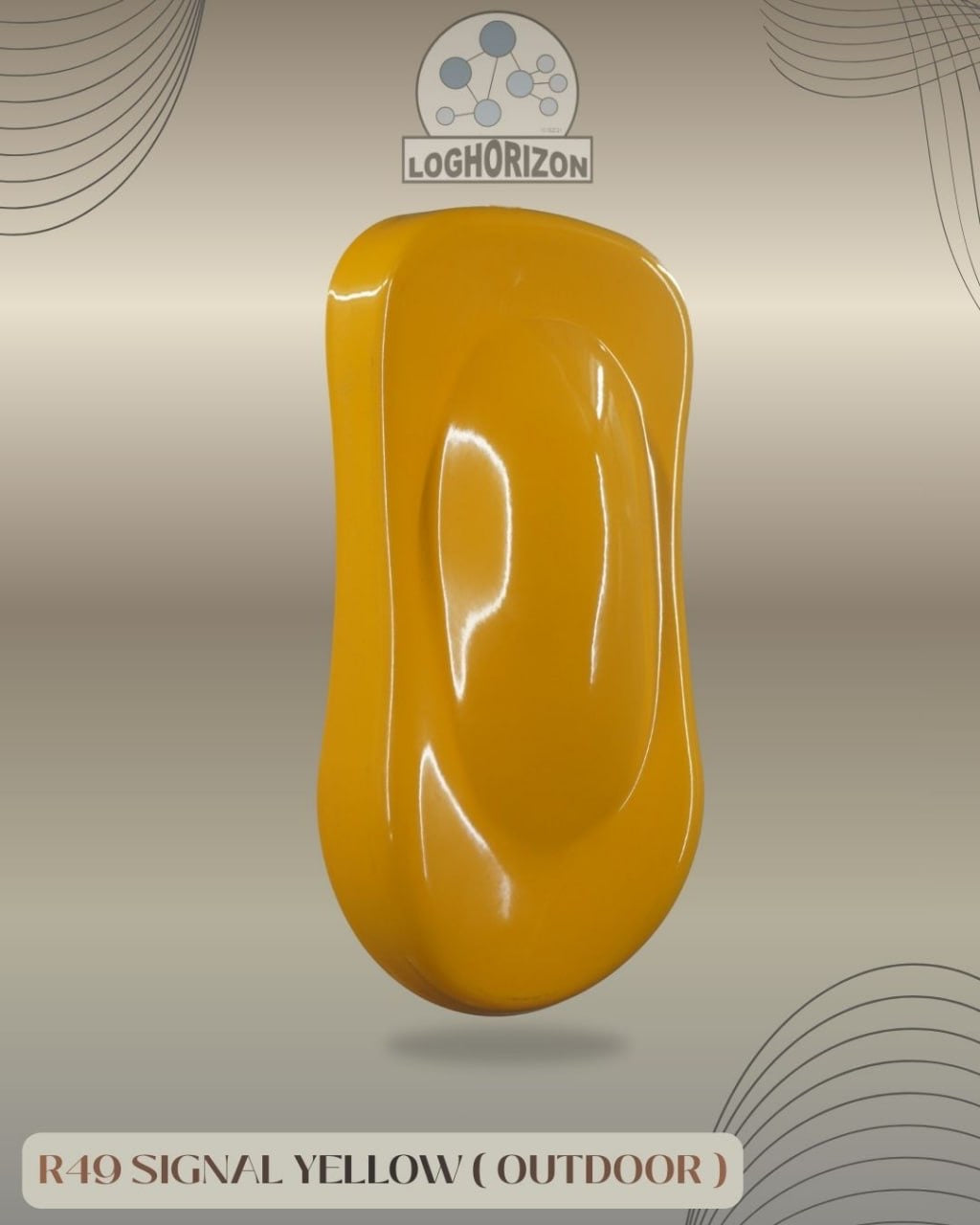 Hatch R49 R49 Signal Yellow – LOGHORIZON POWDER PAINTING
