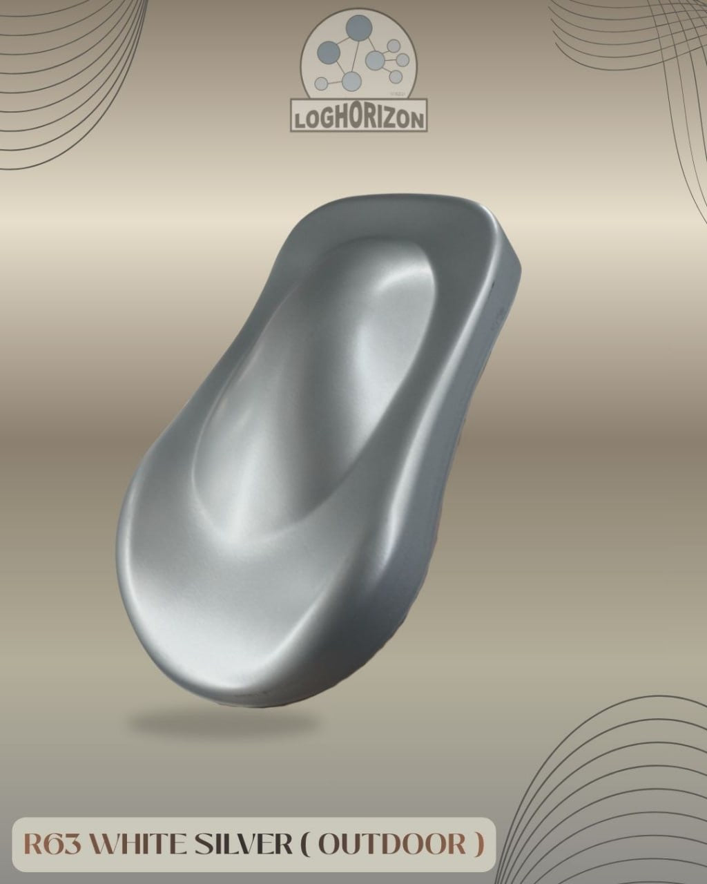 R63	White Silver