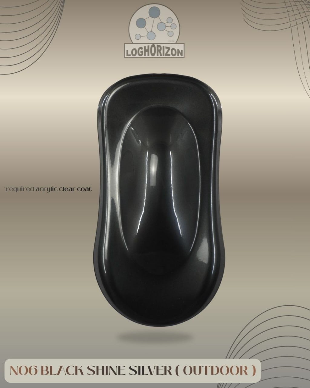 N06	Black Shine Silver