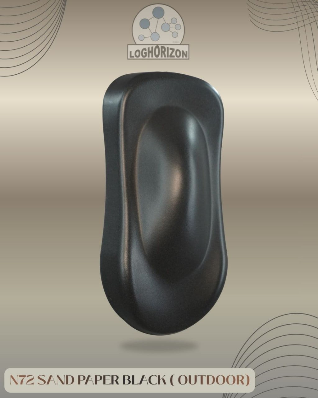 N72	Sand Paper Black