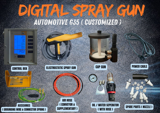 G24 Digital Spray Gun - Automotive Customized