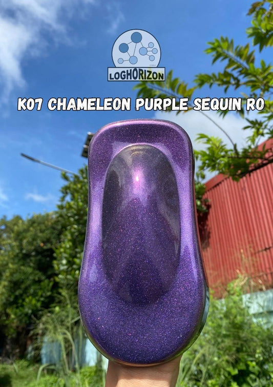 K07 Chameleon Purple Sequin Ro