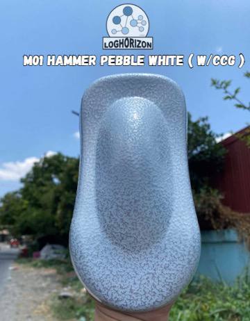 M01 Hammer Pebble White