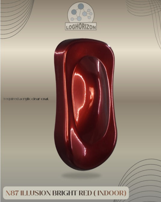 N87	Illusion Bright Red