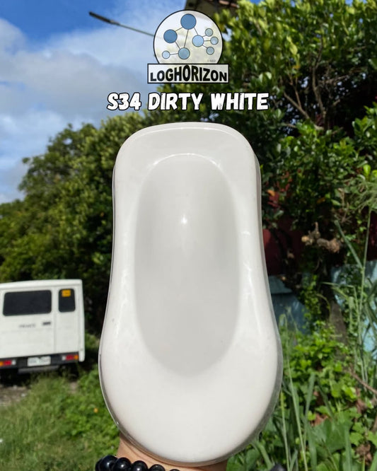 S34	Dirty White