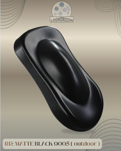 R12	Matte Black 9005